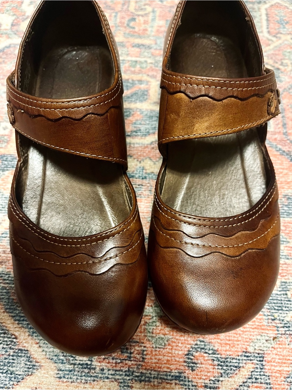 Dansko Leather Harlow Mary Jane clogs - Picture 4 of 7